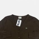 Vintage Lacoste Brown Knit Jumper Womens (M)
