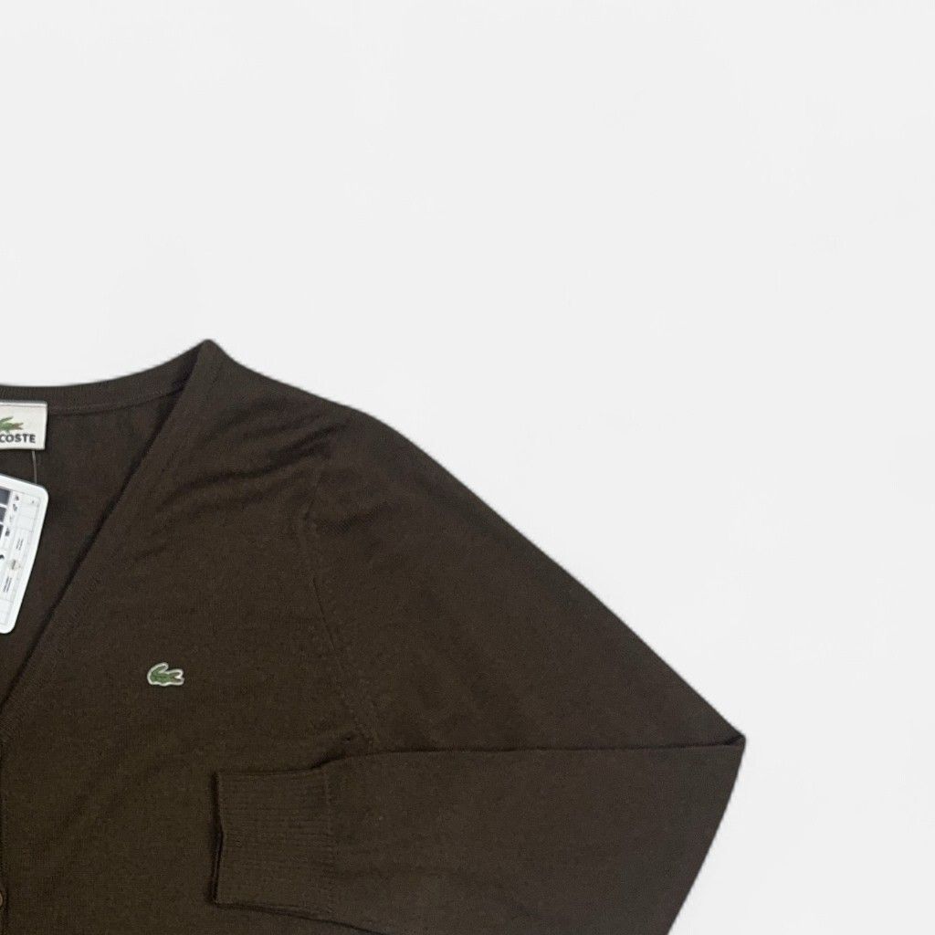 Vintage Lacoste Brown Knit Jumper Womens (M)