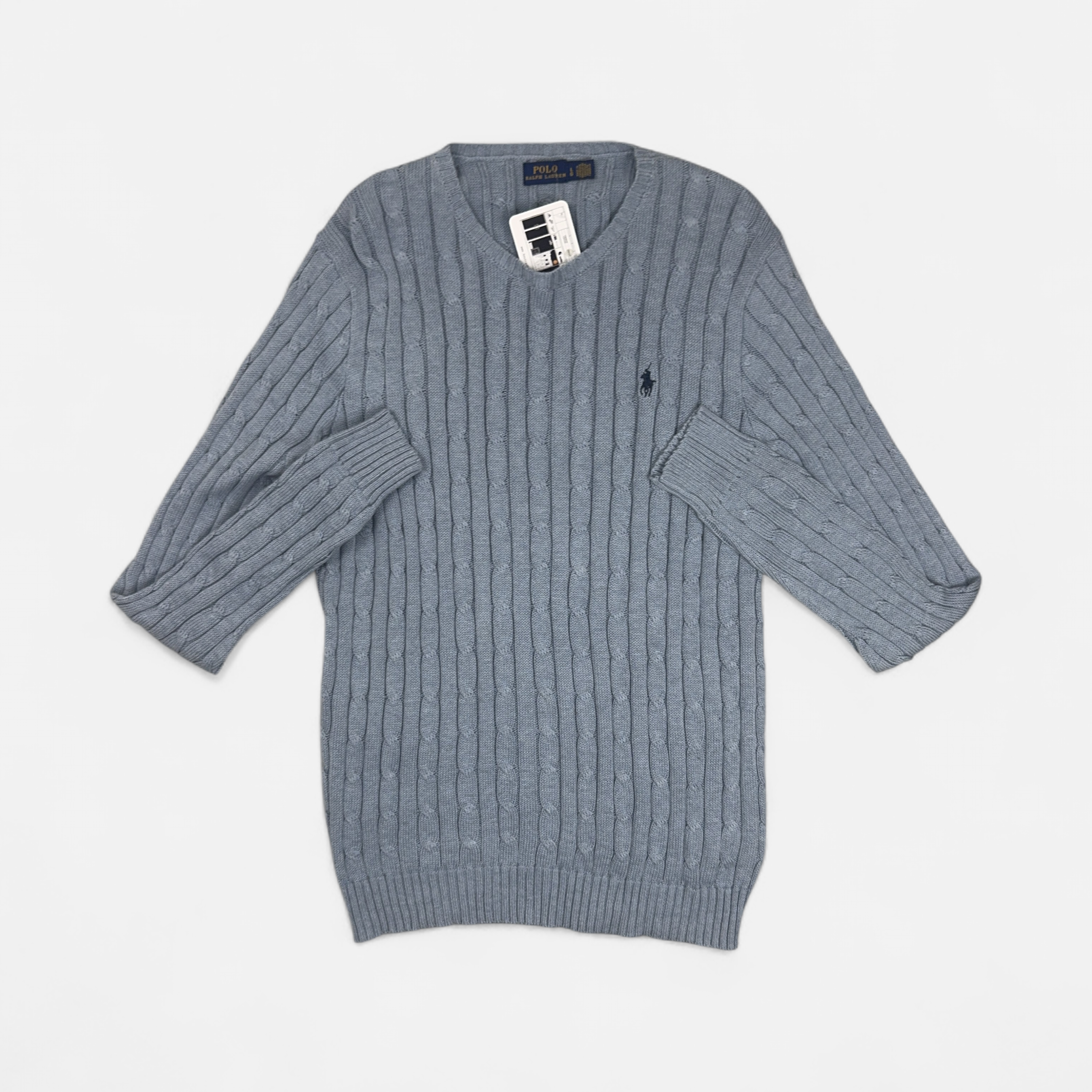 Vintage Polo Ralph Lauren Blue Knit Jumper