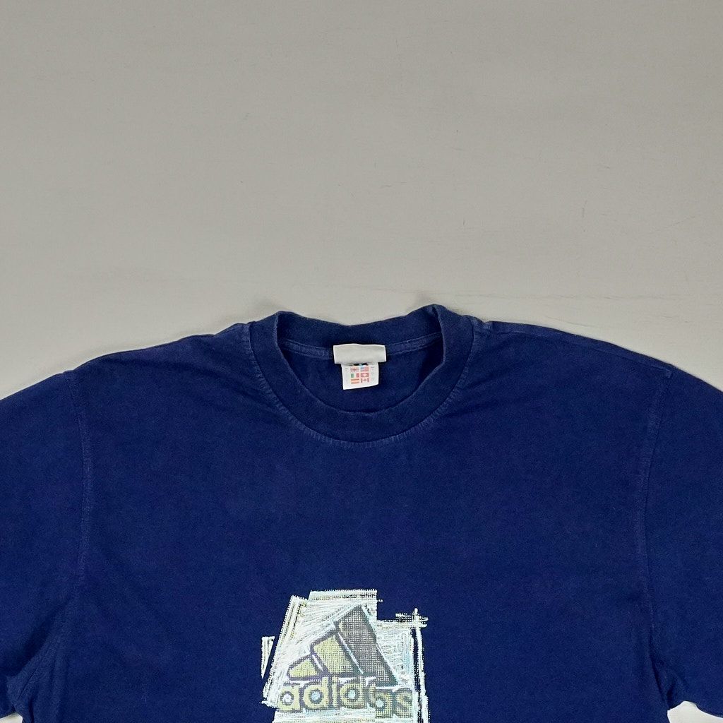 Vintage Adidas Blue T-shirt (L)