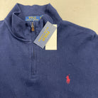 Vintage Polo Ralph Lauren Blue 1/4 Zip (XL)