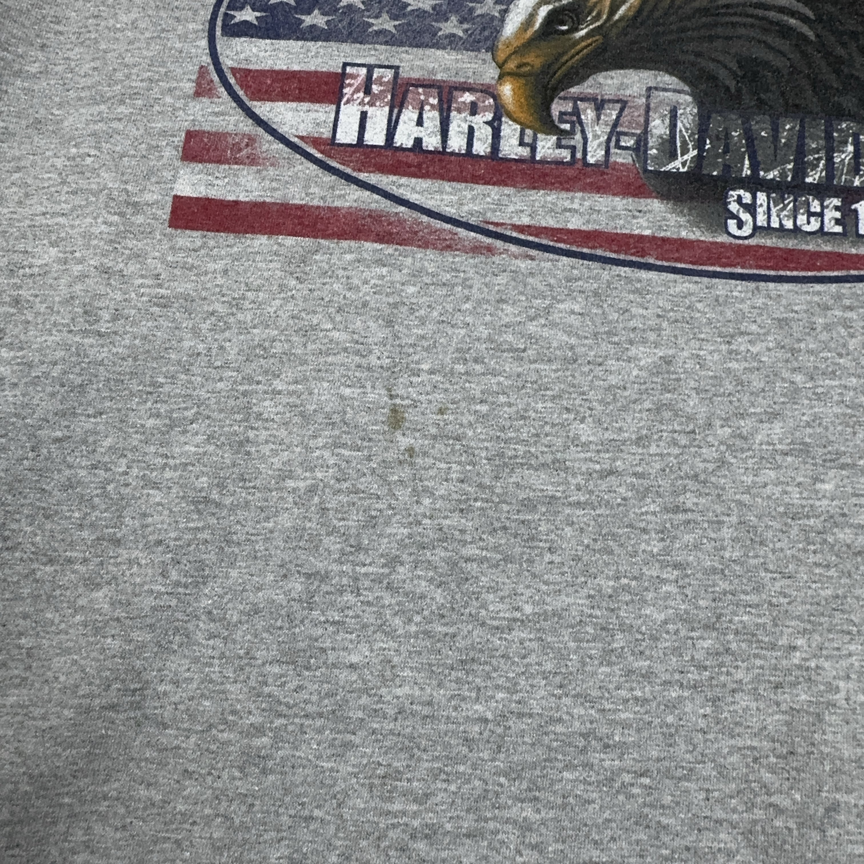 Vintage Harley-Davidson Grey T-shirt (L)