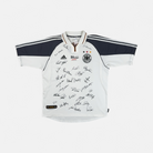 Vintage Adidas White Football Shirt (L)