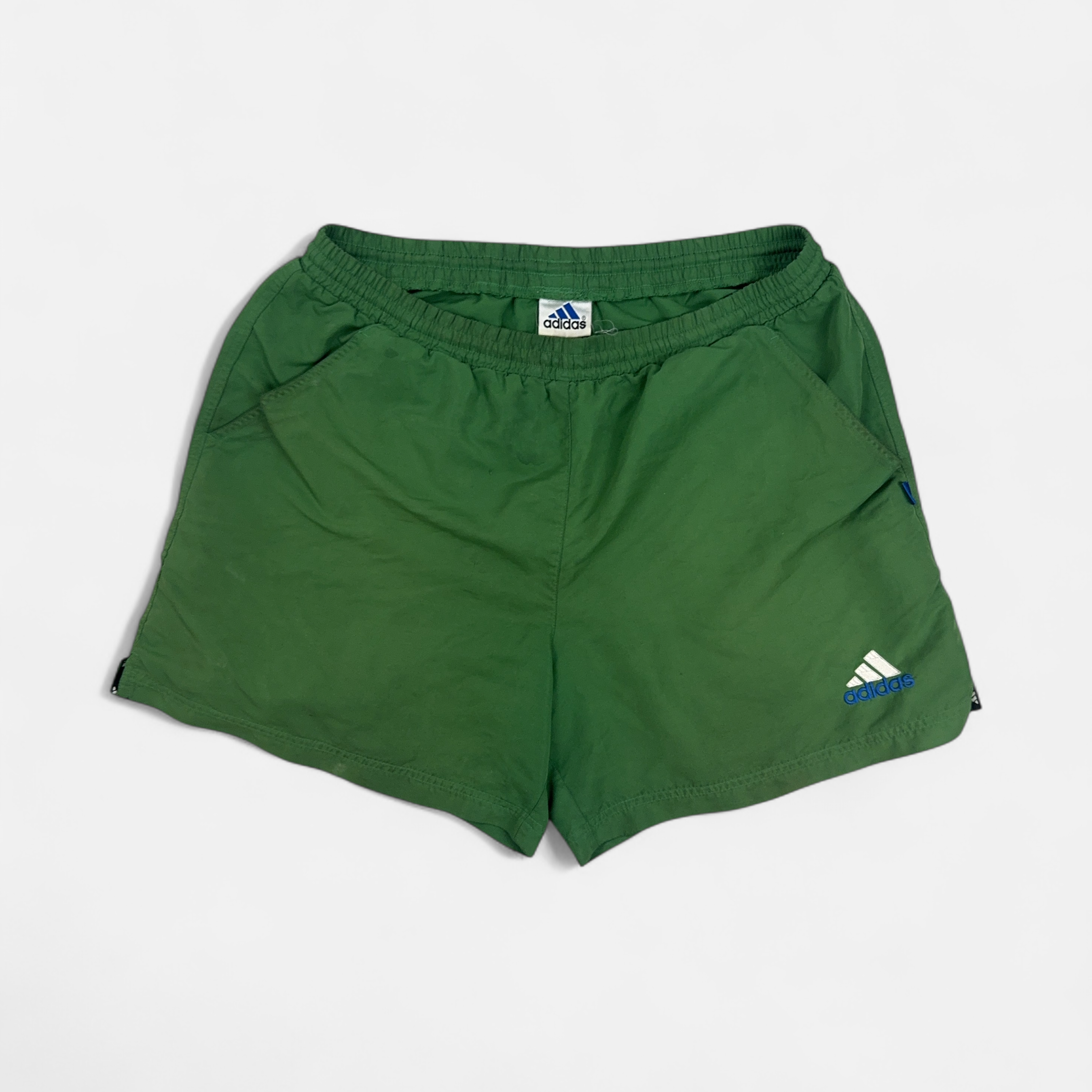 Vintage Adidas Green Shorts (L)