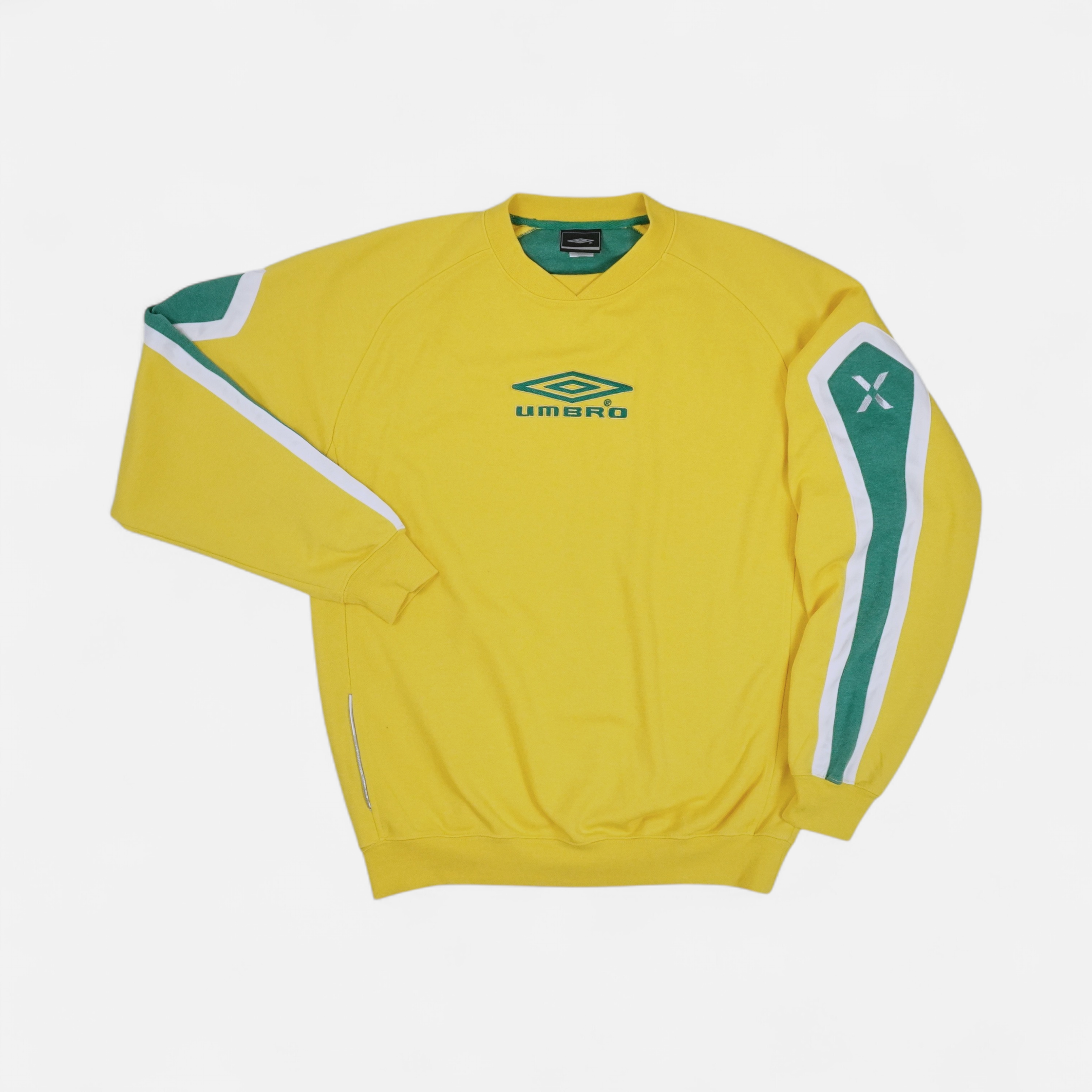 Vintage Umbro Yellow Sweatshirt (S)