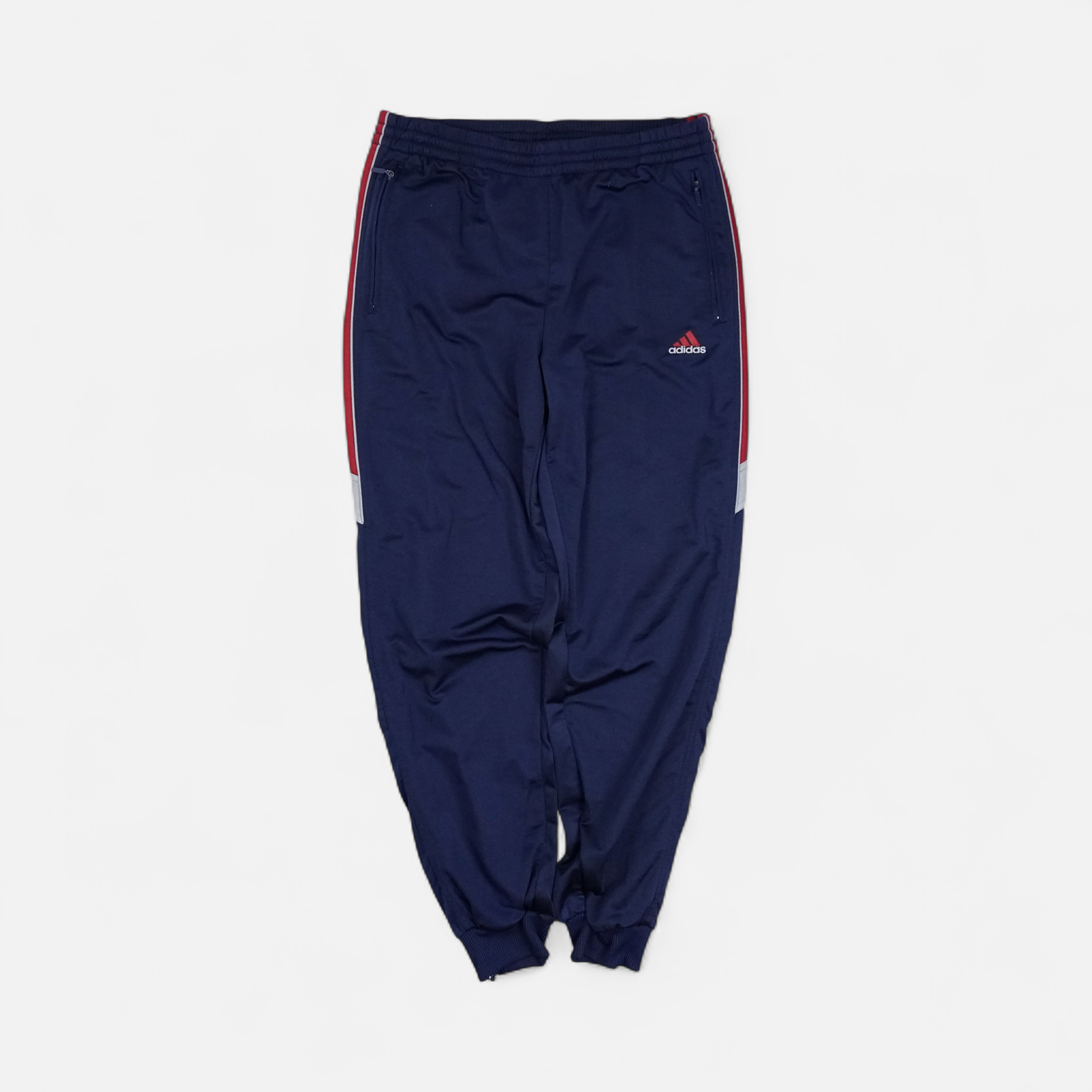 Vintage Adidas Blue Tracksuit Bottoms (L)