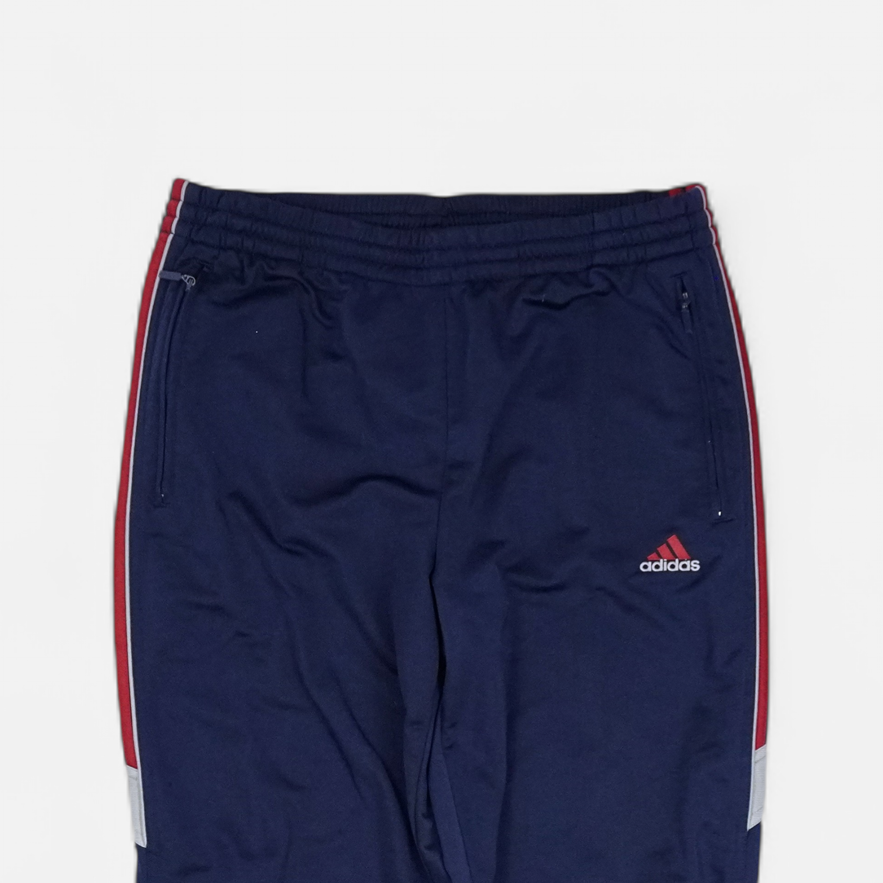 Vintage Adidas Blue Tracksuit Bottoms (L)