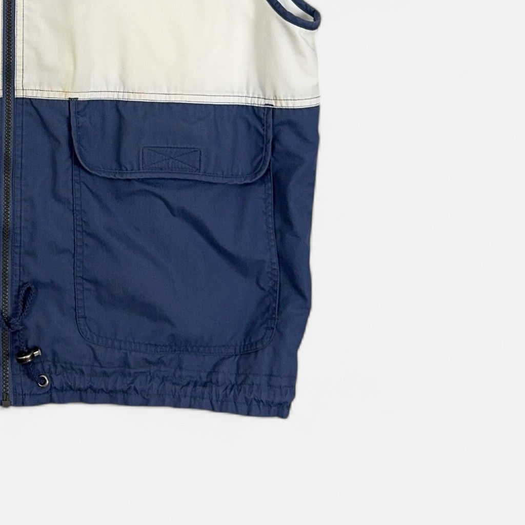 Vintage Adidas Blue Gilet (L)