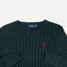 Vintage Polo Ralph Lauren Green Knit Jumper (S)