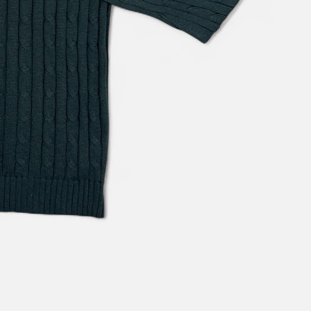 Vintage Polo Ralph Lauren Green Knit Jumper (S)