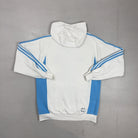 Vintage Adidas White Olympique De Marseille Hoodie (M)