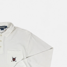 Vintage Polo Golf White 1/4 Zip (L) detail