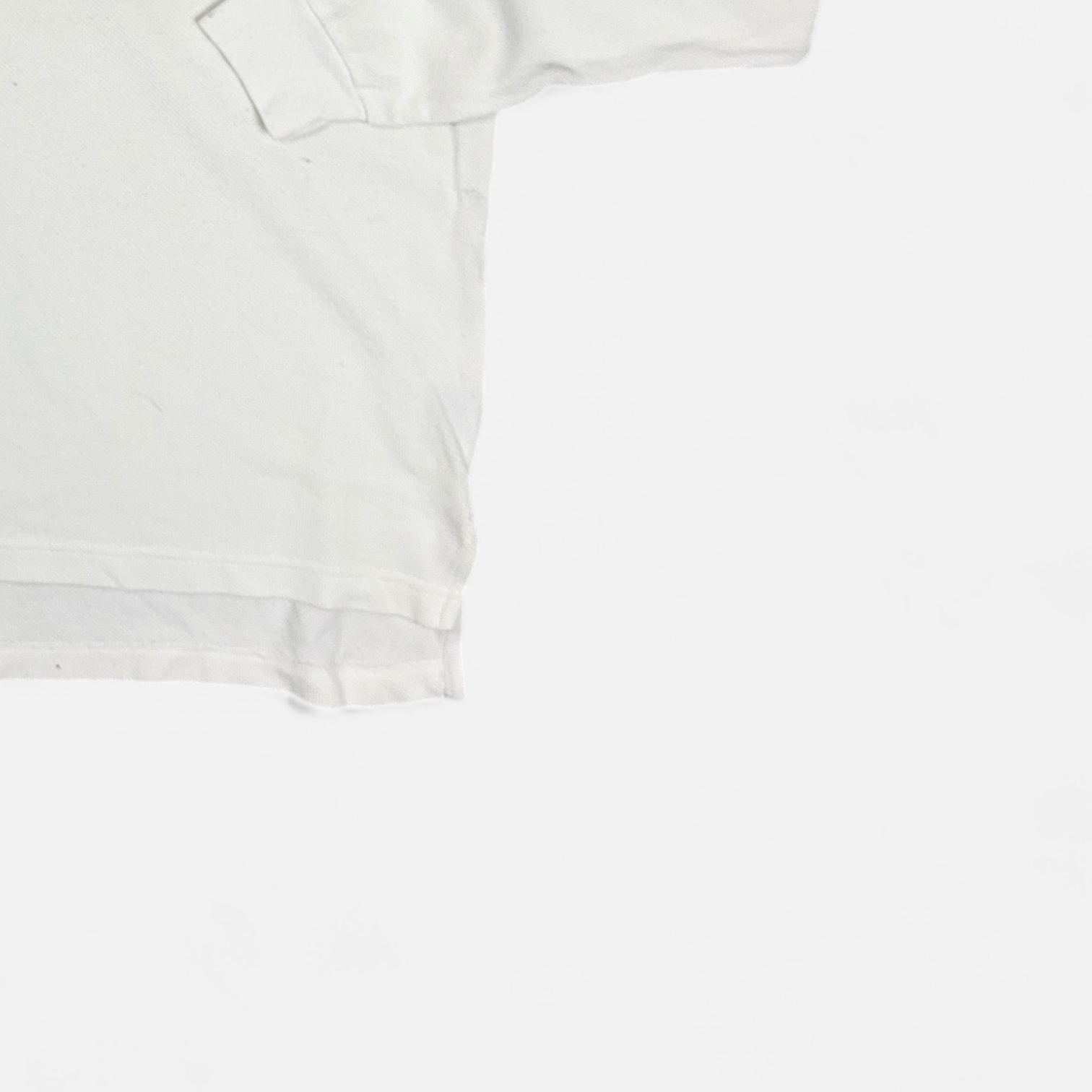 Vintage Polo Golf White 1/4 Zip (L) detail