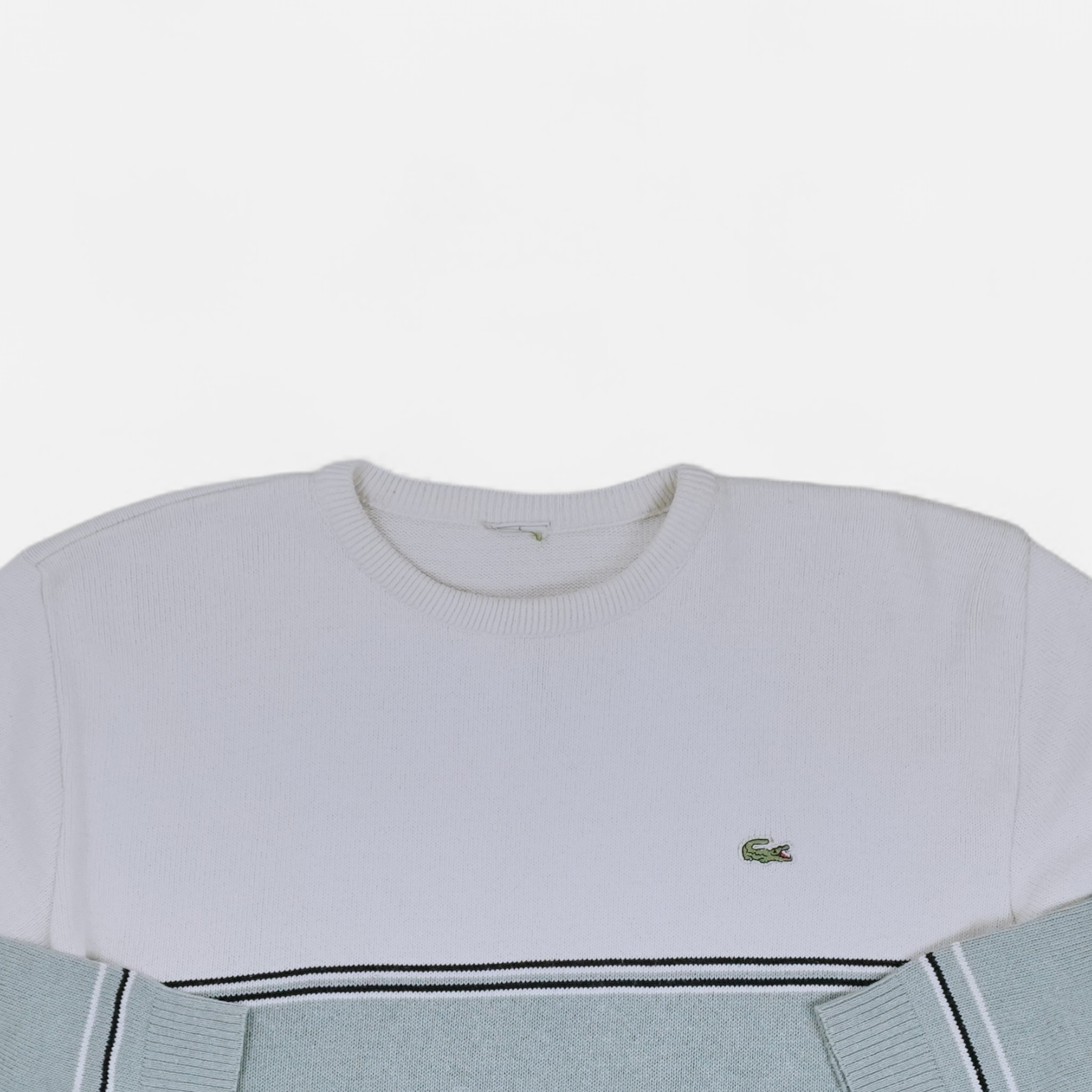 Vintage Lacoste Multicoloured Knit Jumper (L)