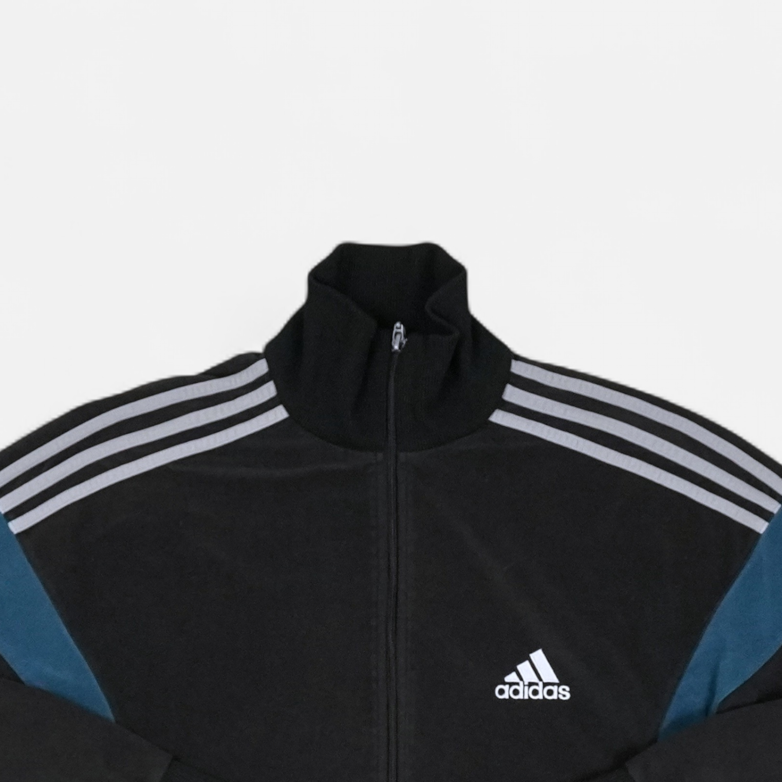 Vintage Adidas Black Trackjacket (L)