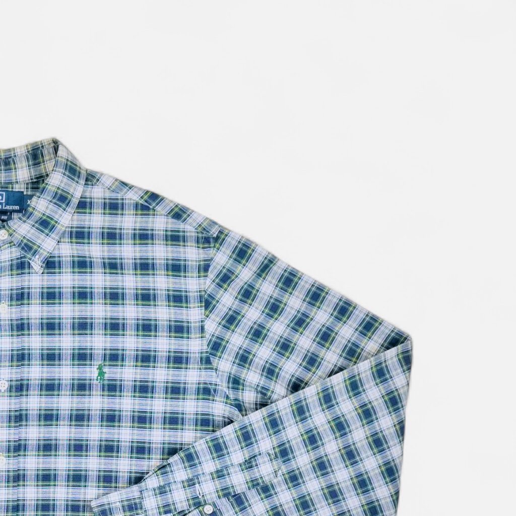 Vintage Polo By Ralph Lauren Multicoloured Shirt (XL)