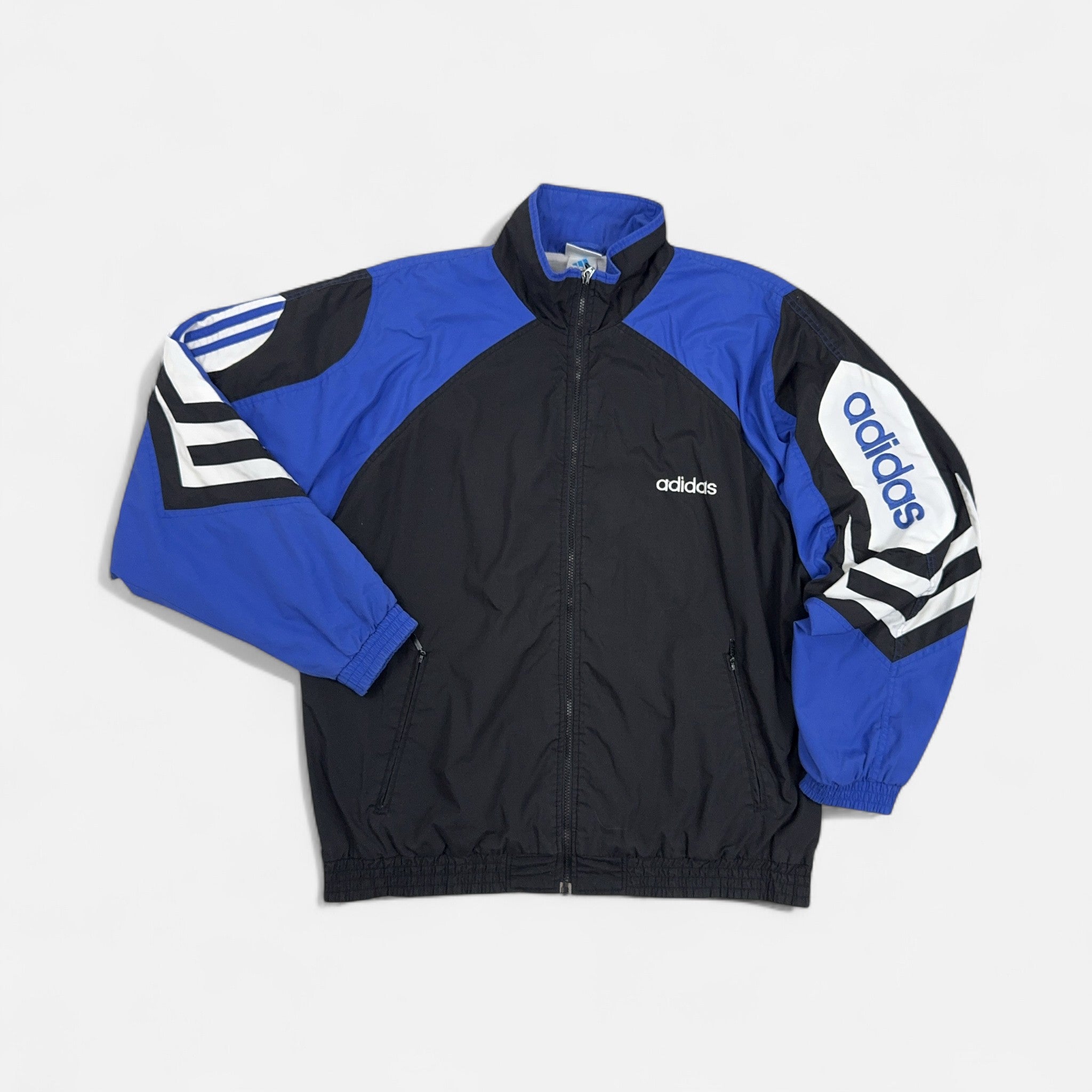 Vintage Adidas Blue Trackjacket (XL )