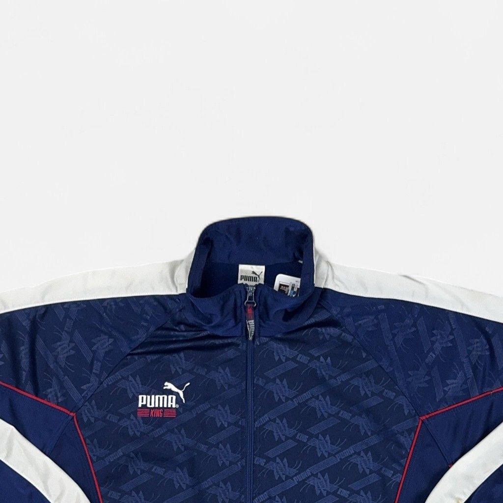 Vintage Puma Blue Trackjacket (M)