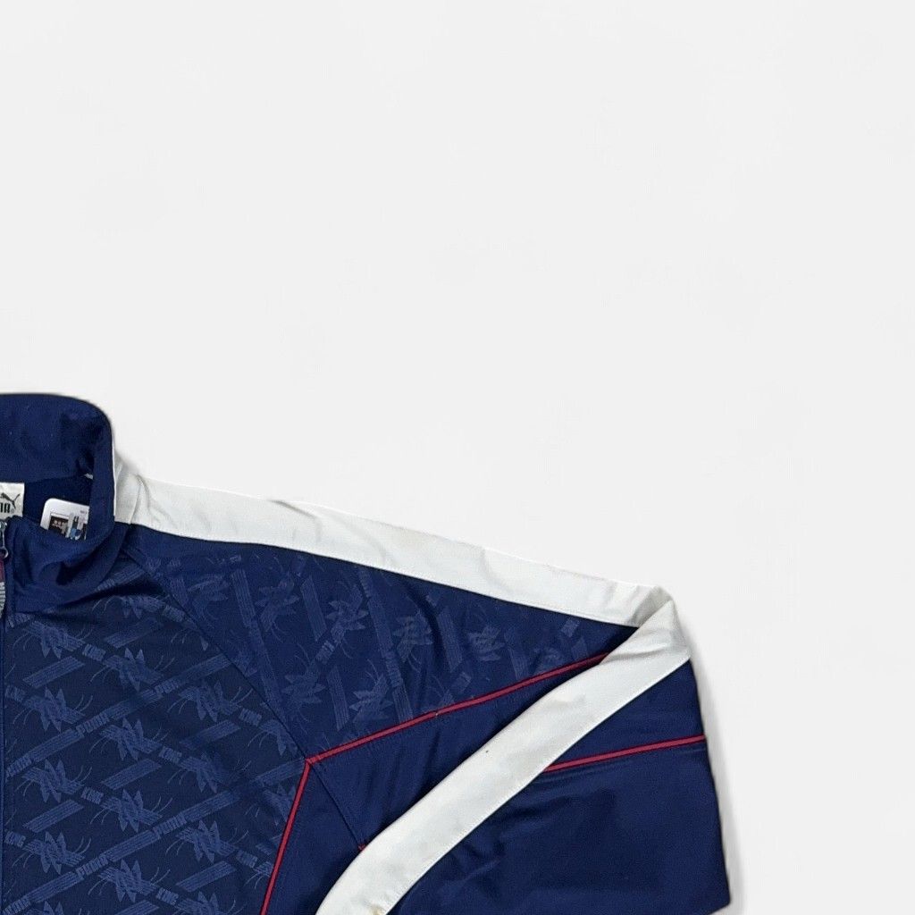 Vintage Puma Blue Trackjacket (M)