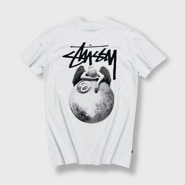 Stüssy White Stüssy T-shirt – SourcedBySab