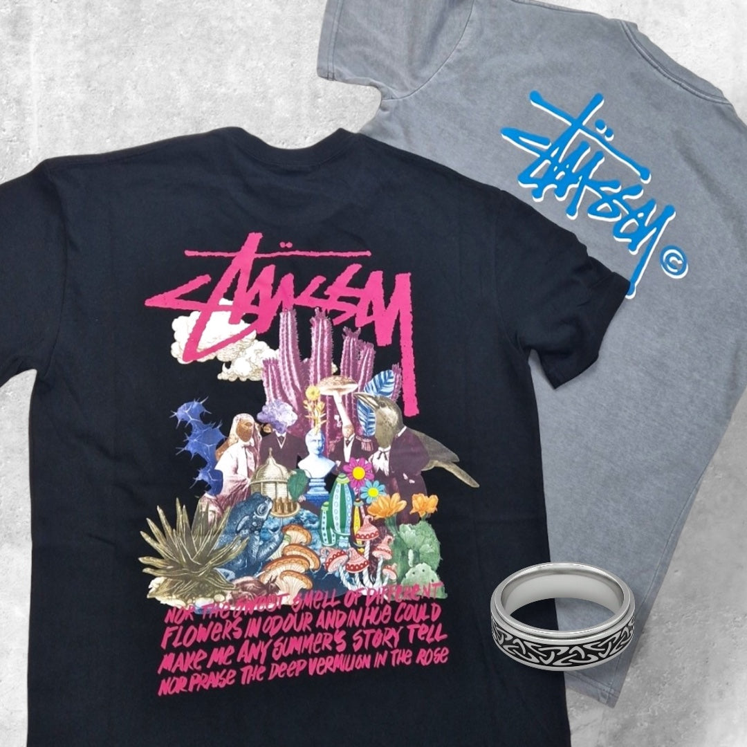 Stussy Starter Pack - 3 Piece Mystery Box – SourcedBySab