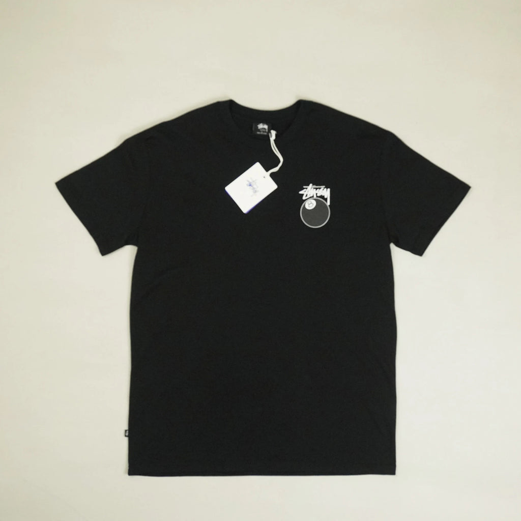 Stüssy Black 8ball Graphic Stussy T-shirt