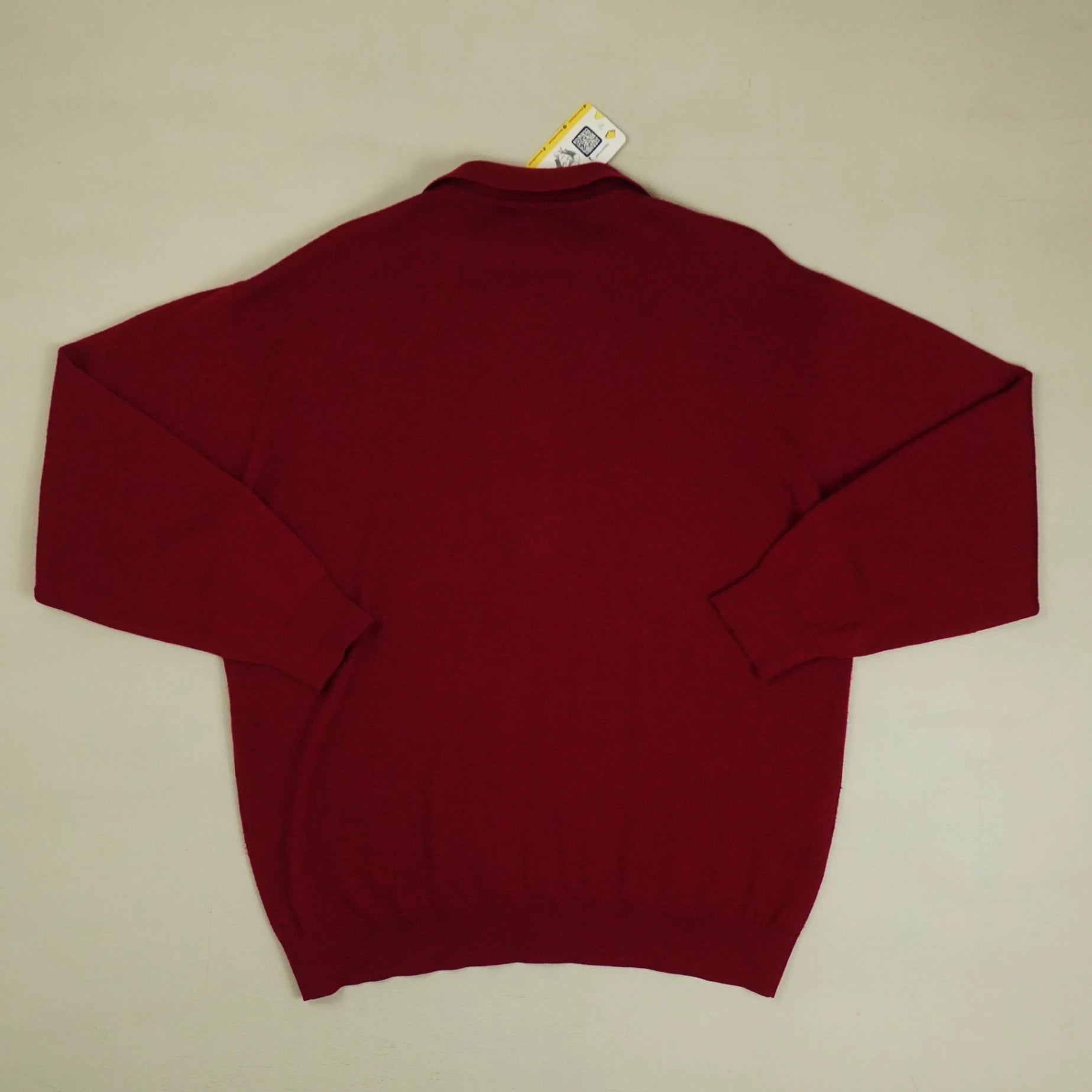 Vintage Burberry Red Knitwear (XL)