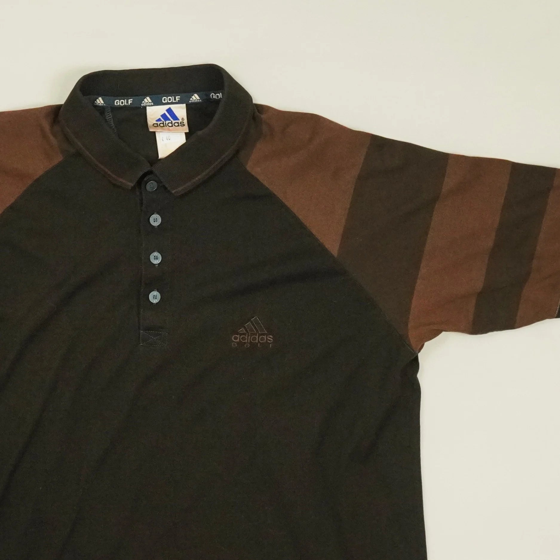 Vintage Adidas Brown Polo Shirt (L)