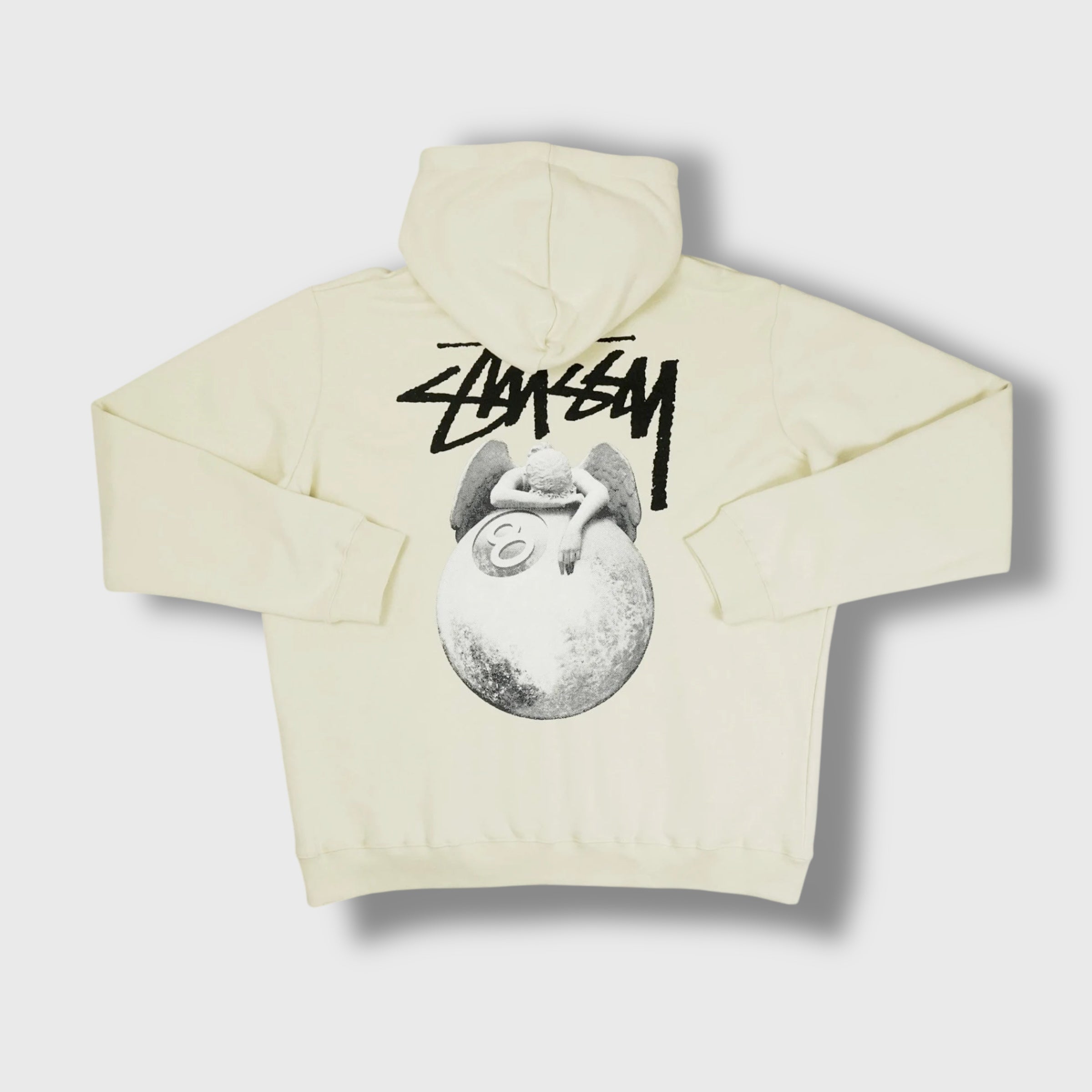 Stüssy Cream Fallen Angel Zippie – SourcedBySab