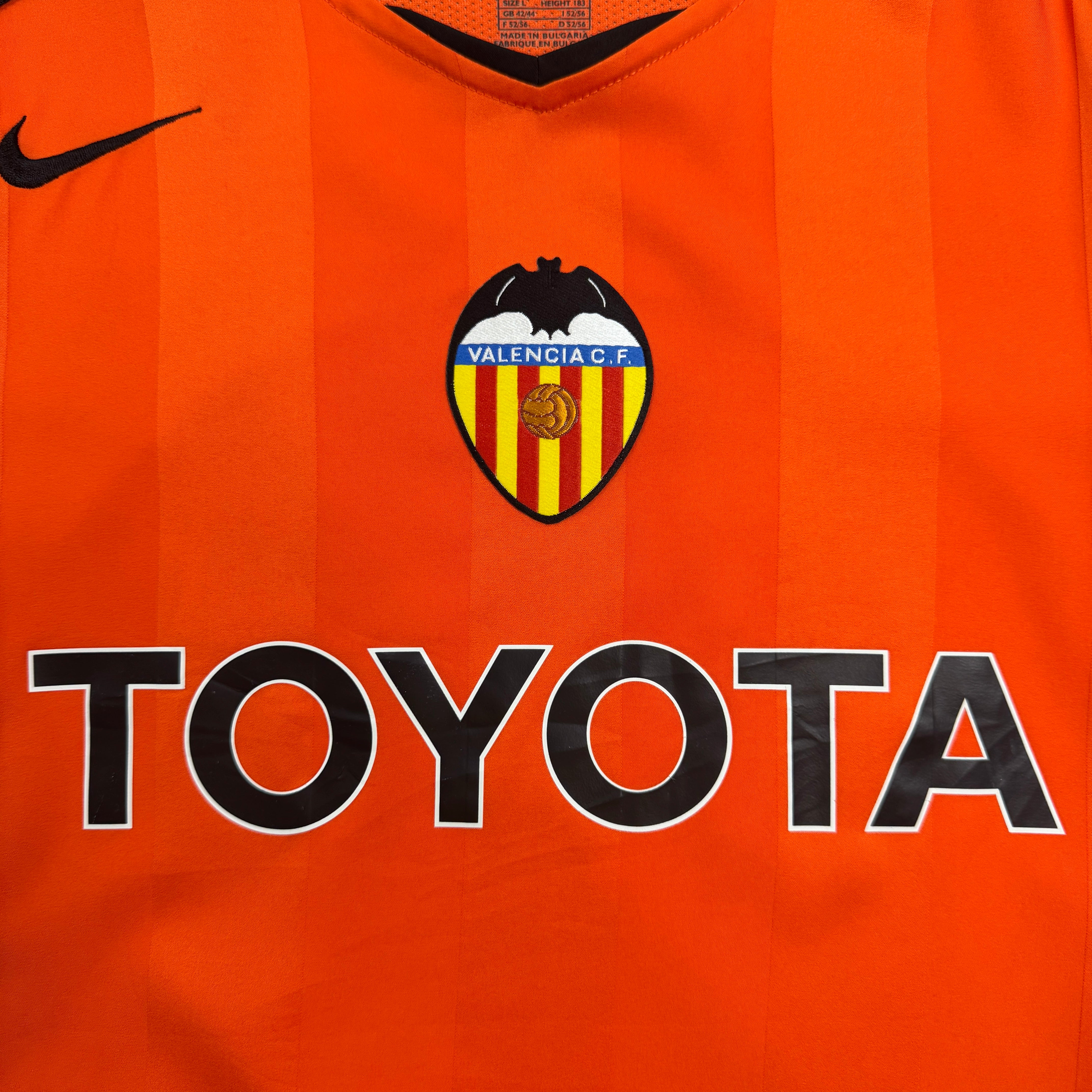 NIKE VALENCIA CF 05/06 #21 Mサイズ Valencia Cf 2005/2006 Nike Home Jersey (L) – SourcedBySab