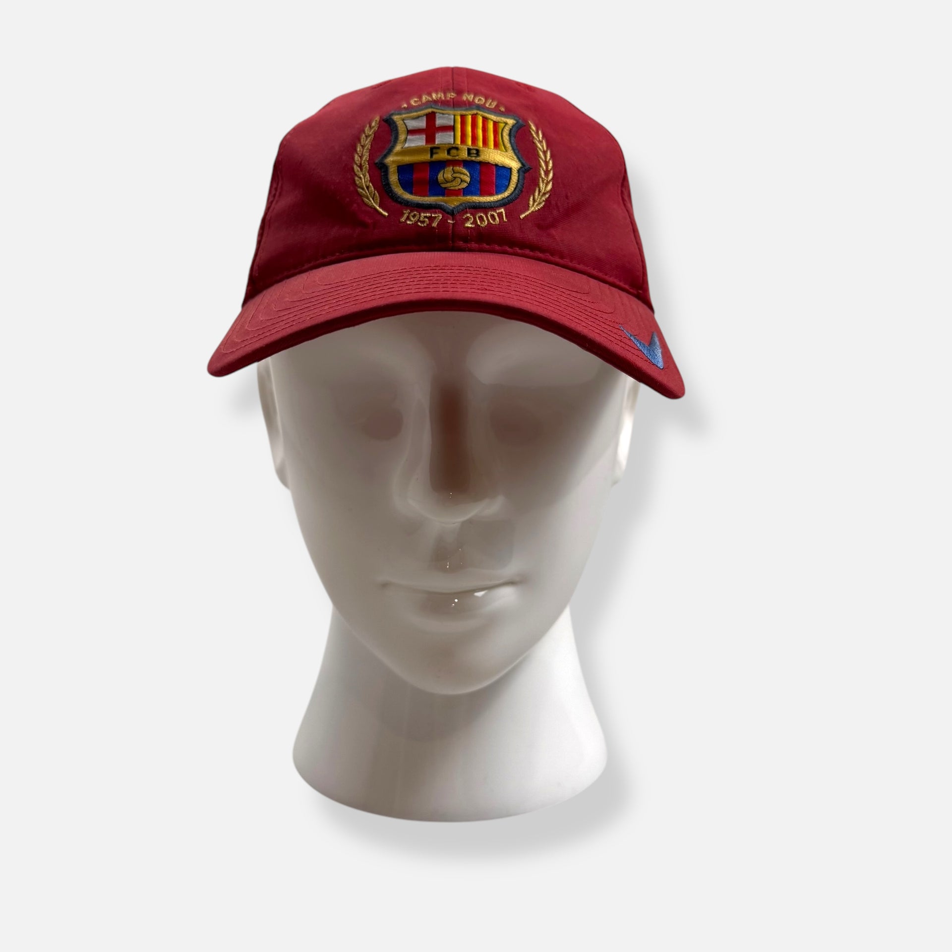 Trucker Hat Nike Fc Barcelona Cap Vintage Nike Red Barcelona Cap