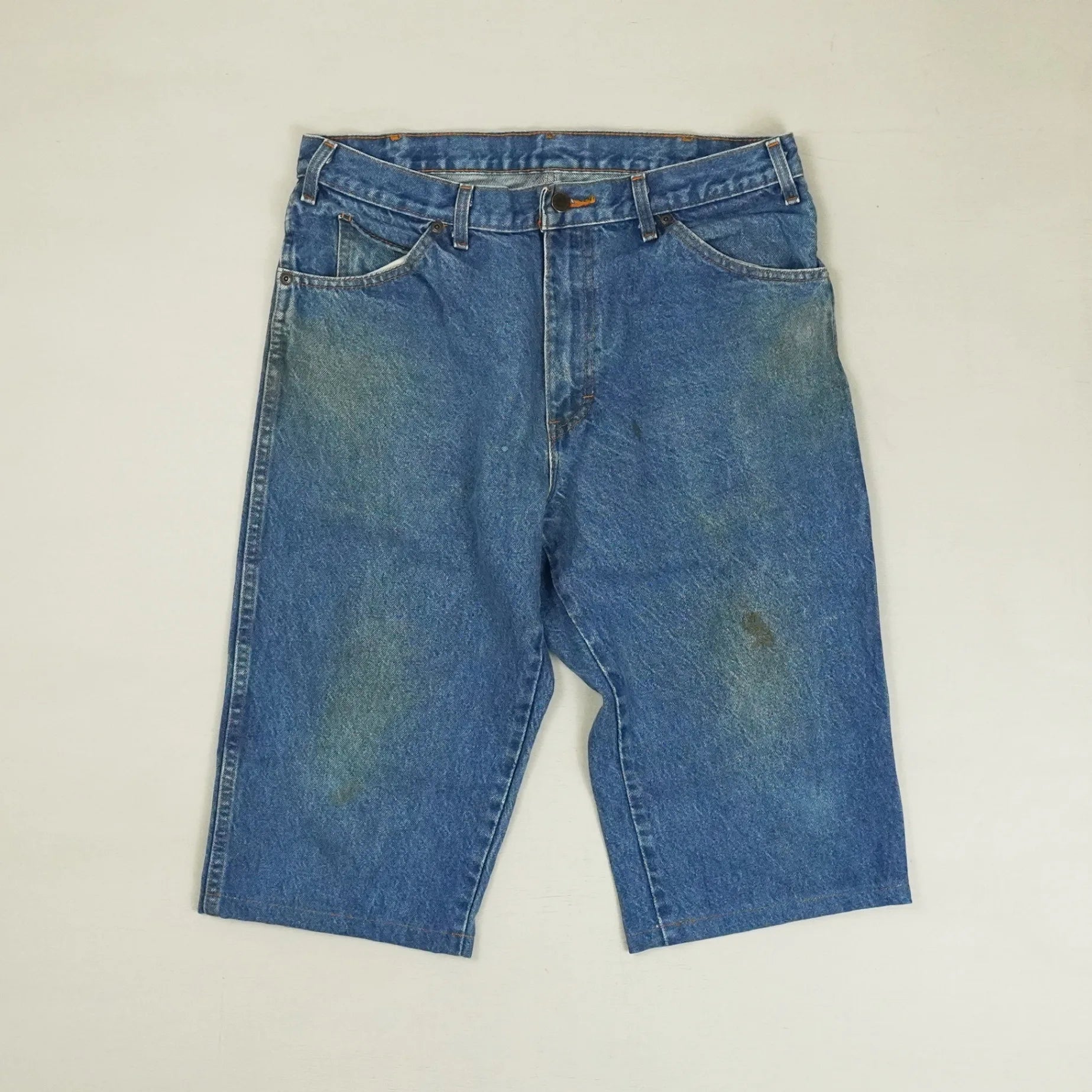Vintage Blue Dickies Jorts (34 X 16)