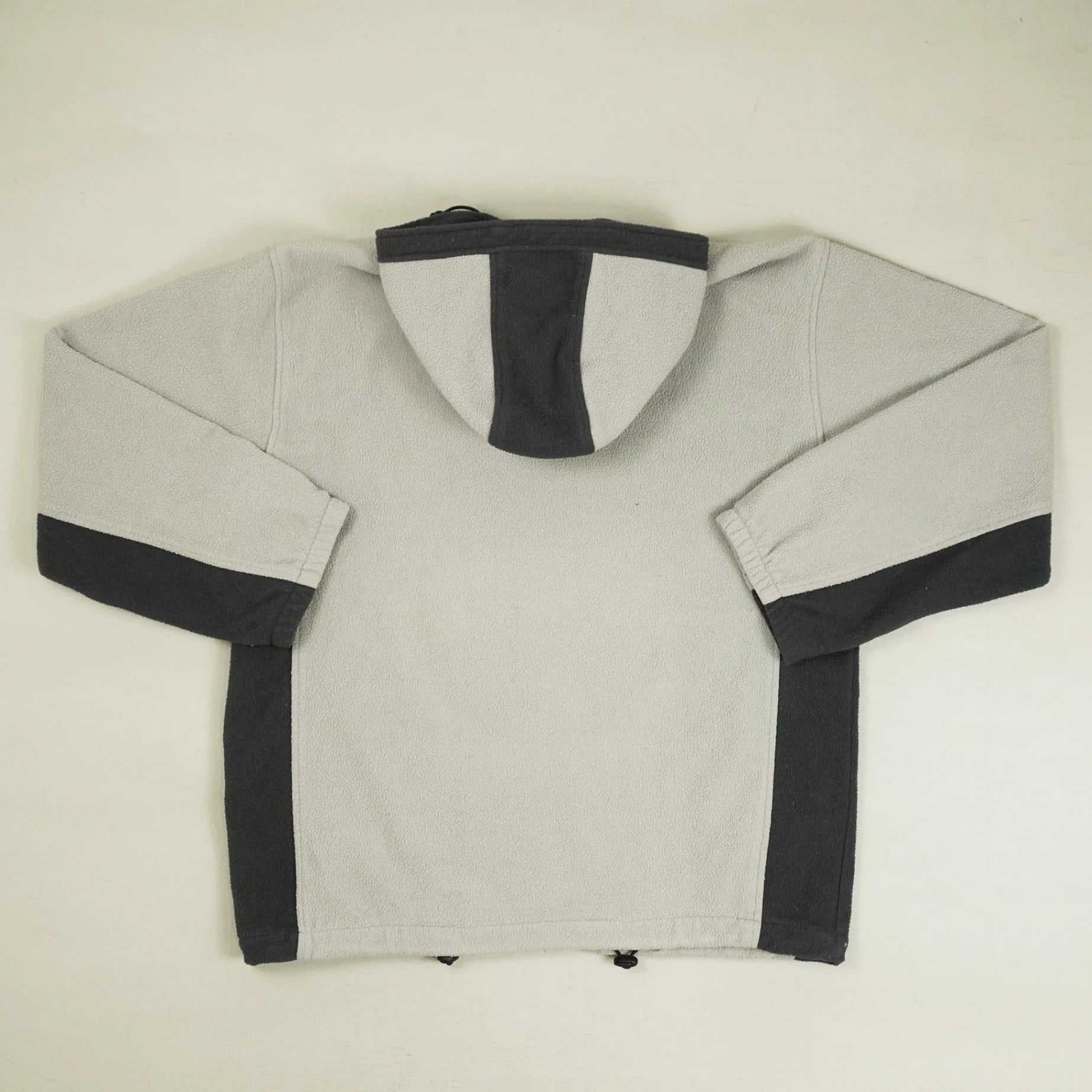Vintage Champion Gray Hooded Jacket (M)