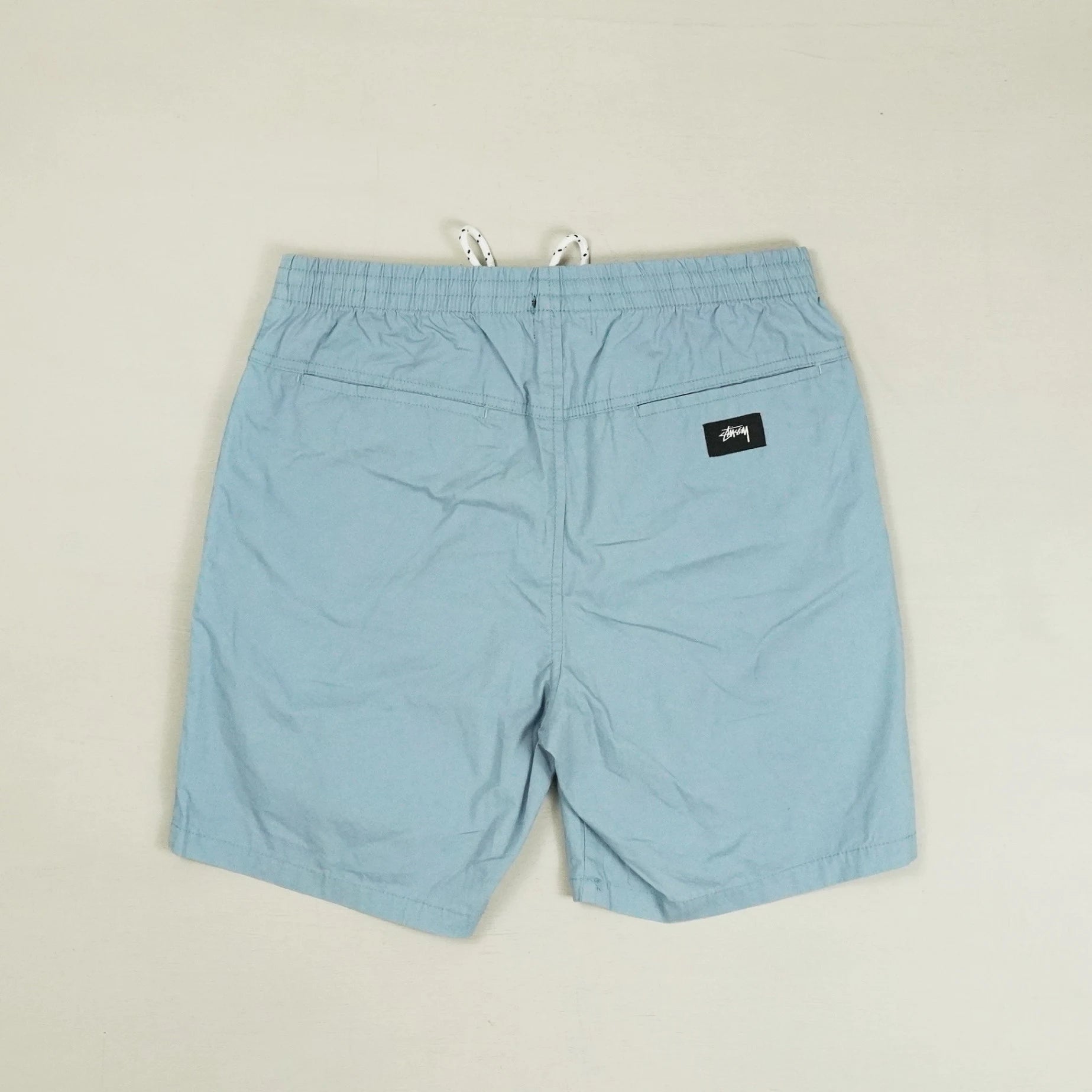 Stüssy Blue Spellout Shorts (30)