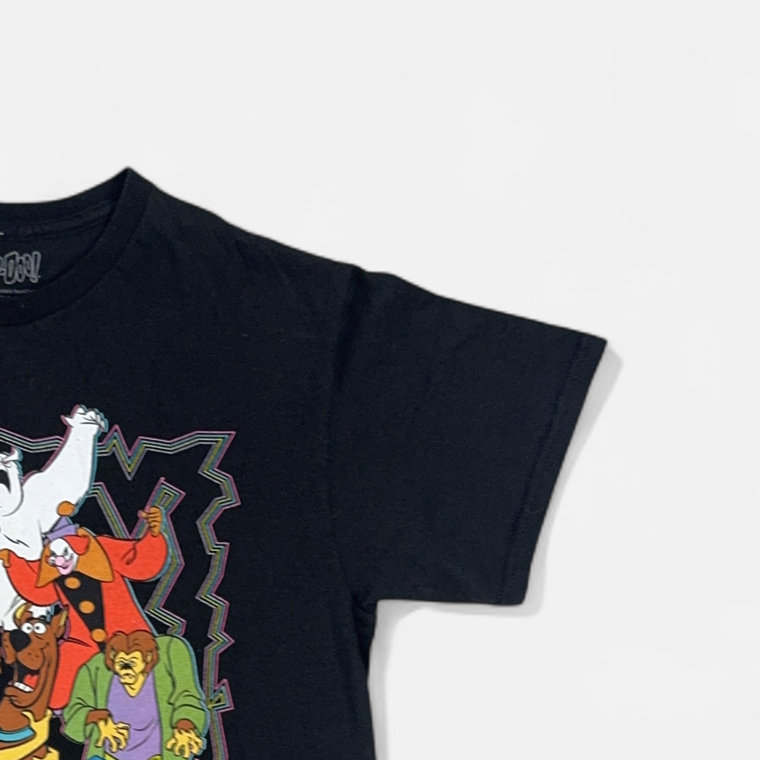 Vintage Scooby-Doo Black T-shirt (S) detail