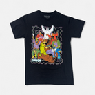 Vintage Scooby-Doo Black T-shirt (S)