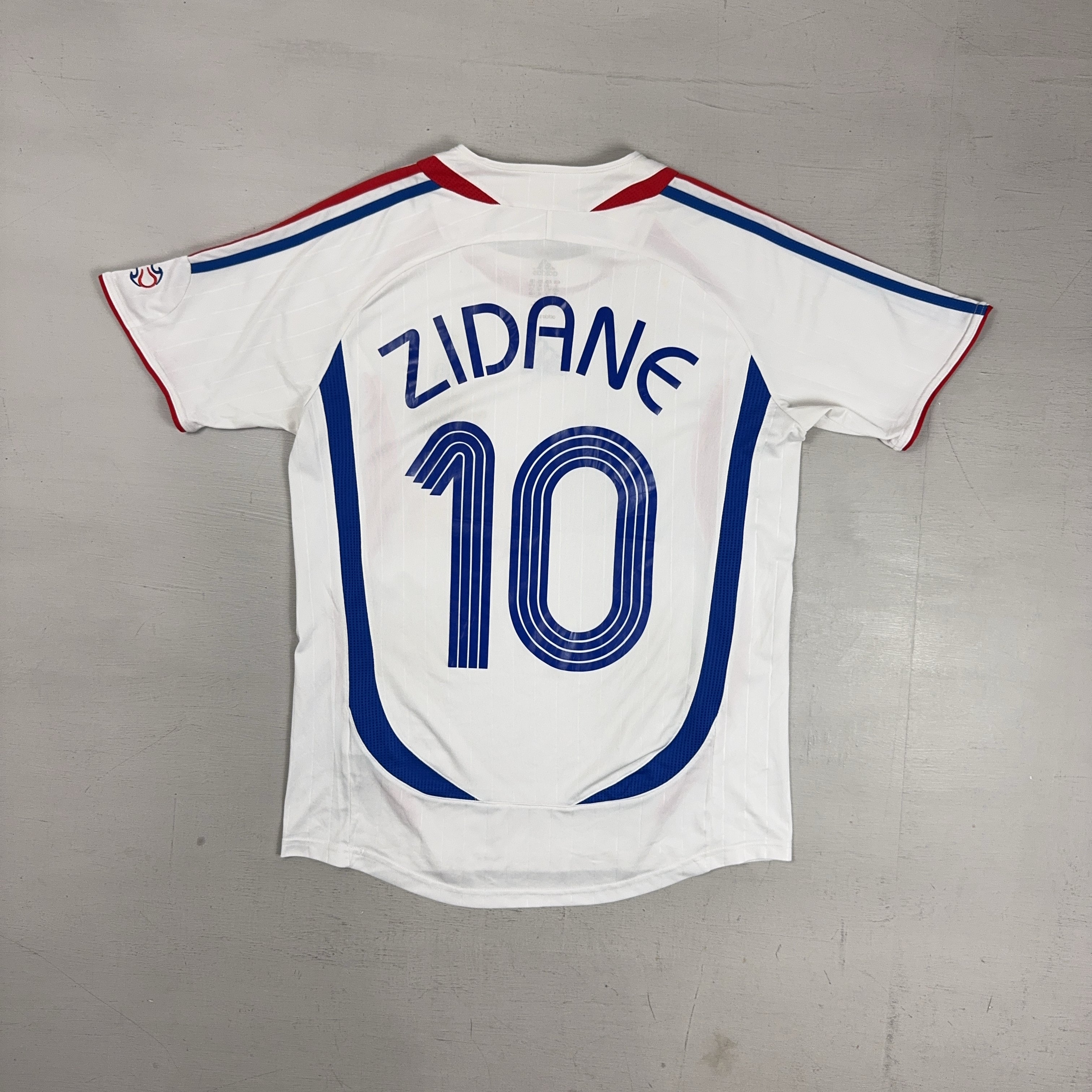 France Zinedine Zidane 2006 Adidas Home Jersey (M)