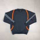 Vintage Adidas Black Sweater (XL)