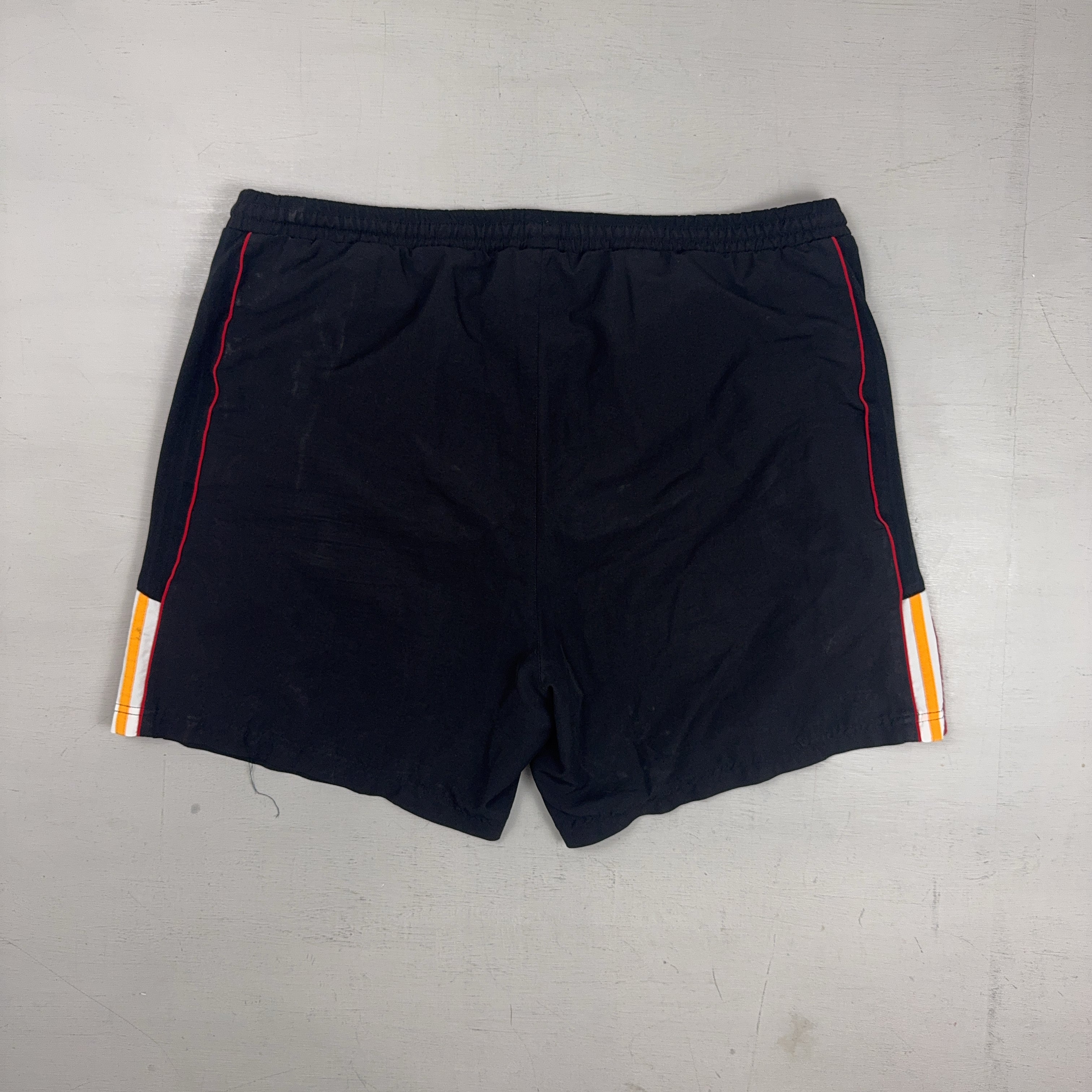 Vintage Adidas Black Germany Shorts (XL)