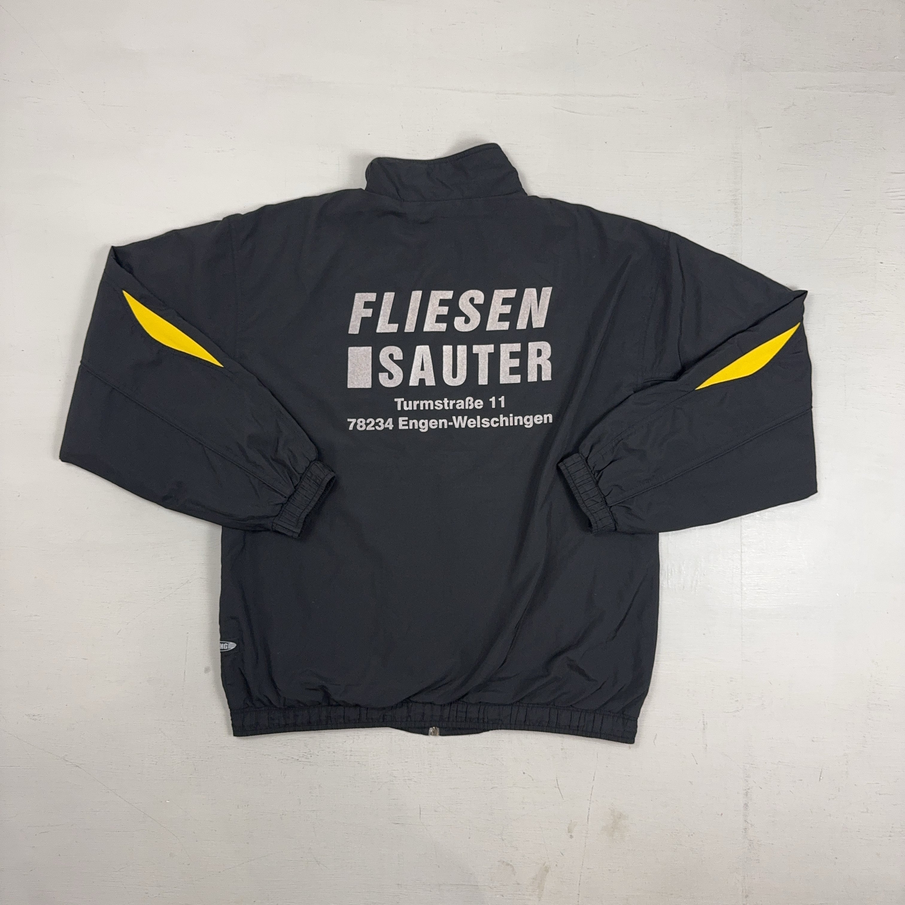 Vintage Puma Black Trackjacket (L)
