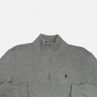 Vintage Polo Ralph Lauren Grey 1/4 Zip (L)