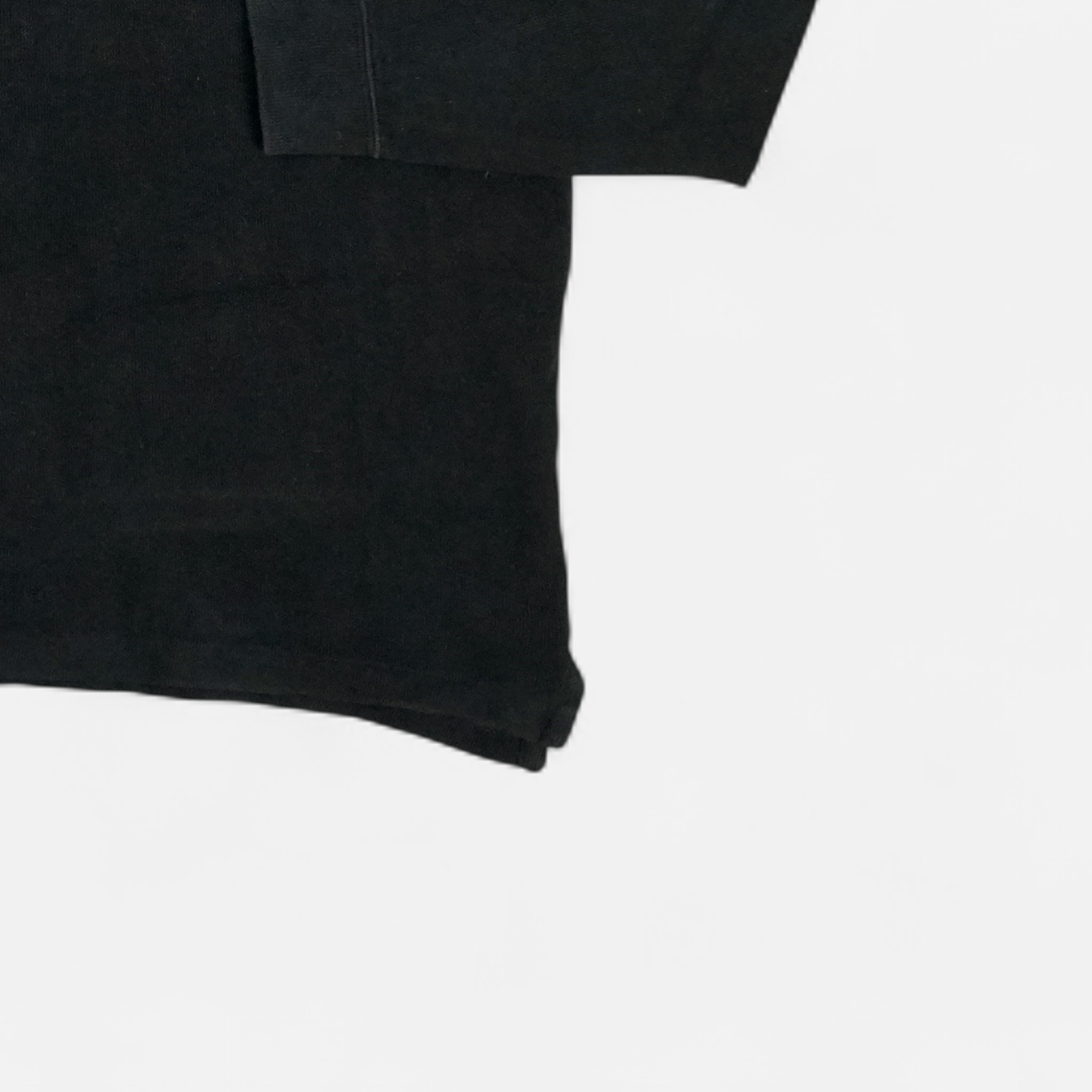 Vintage Polo By Ralph Lauren Black 1/4 Zip (XL)