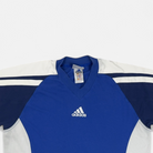 Vintage Adidas Blue Football Shirt (M) detail