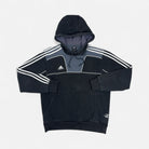 Vintage Adidas Black Hoodie (M)