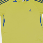Vintage Adidas Yellow T-shirt (L)