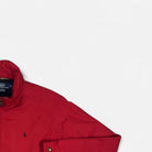 Vintage Ralph Lauren Red Fleece Lined Coat (L)