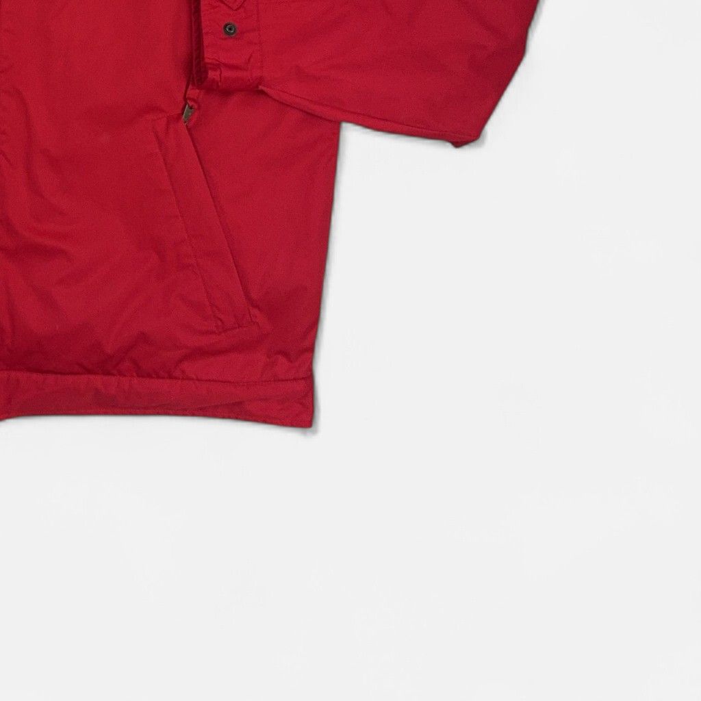 Vintage Ralph Lauren Red Fleece Lined Coat (L)