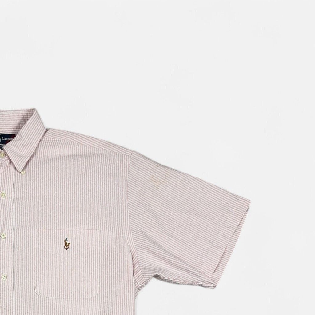 Vintage Ralph Lauren Pink Shirt (M)