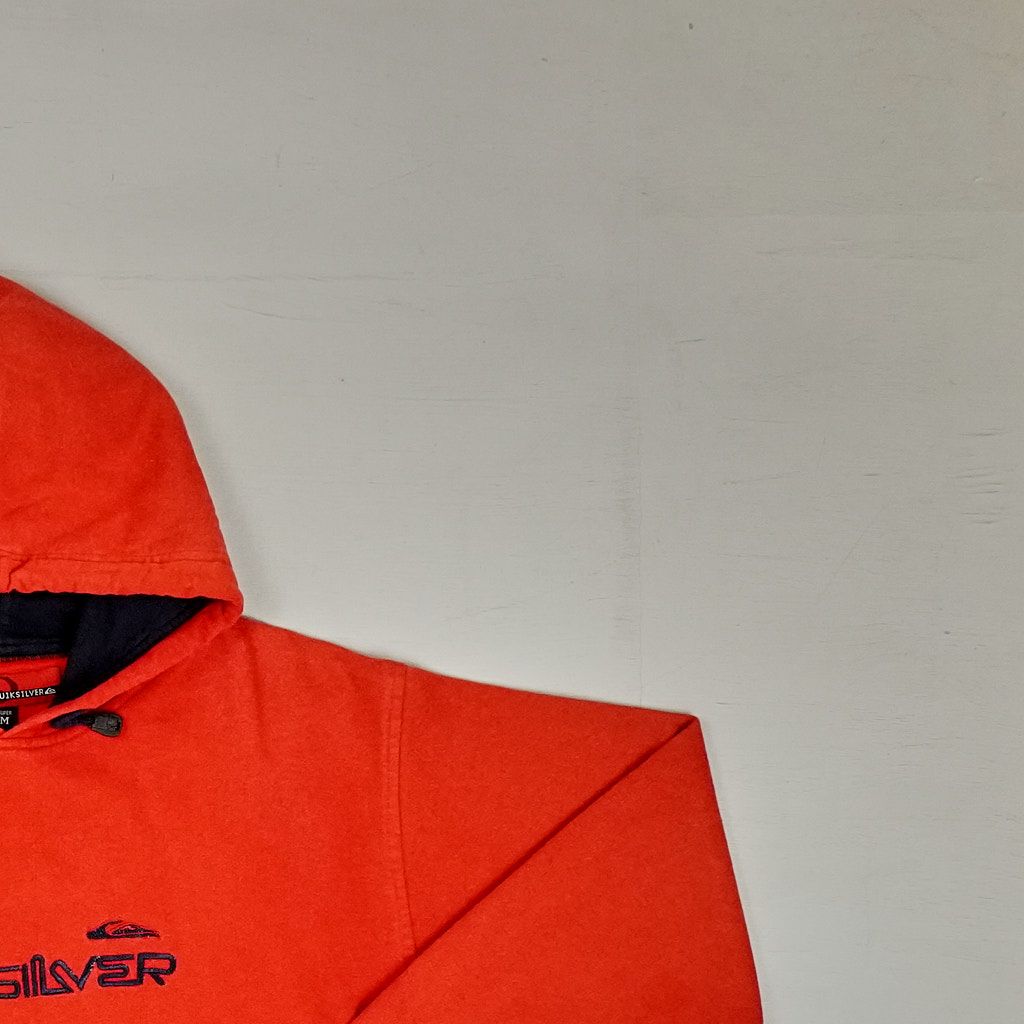 Vintage Quiksilver Orange Hoodie (M)