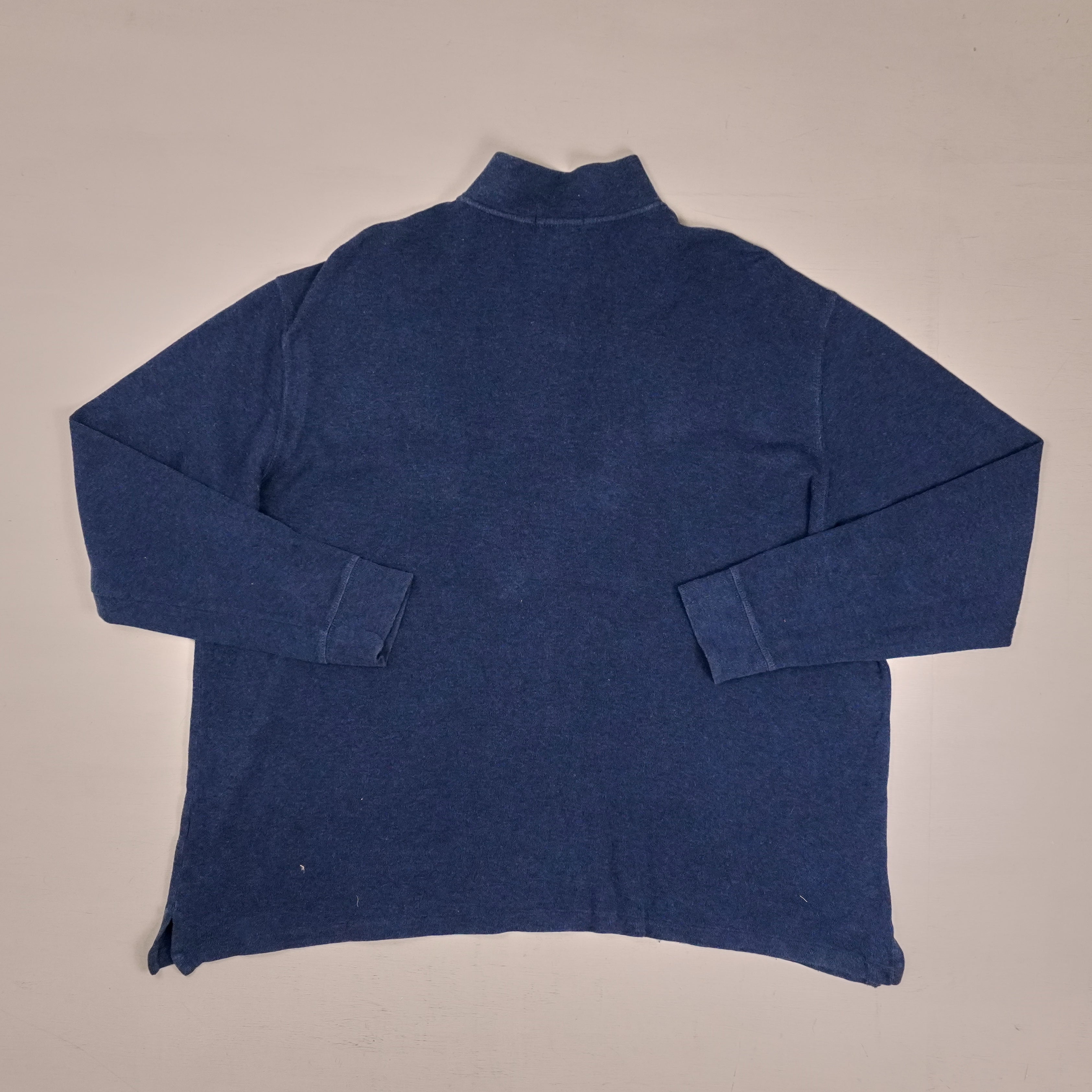 Vintage Polo Ralph Lauren Blue 1/4 Zip (XXL)